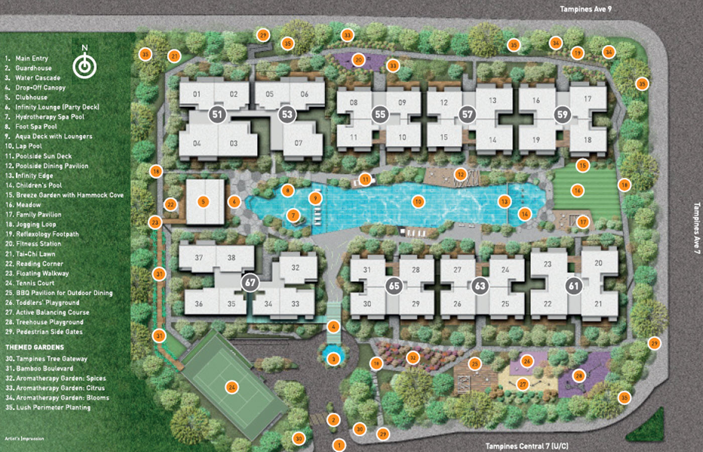 Citylife@Tampines Site Plan
